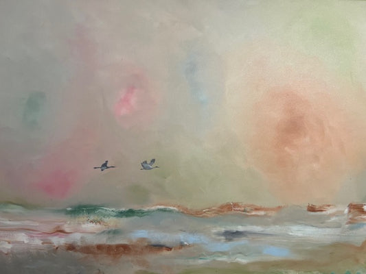 A conversation in the sky